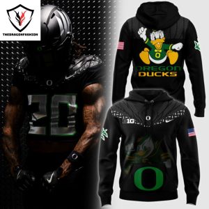 Oregon Ducks – Stomp Out Cancer Heroes 3D T-Shirt – Gold