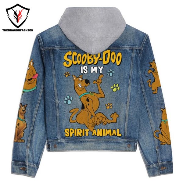 Scooby-Doo Is My Spirit Animal Hooded Denim Jacket