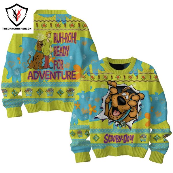 Scooby Doo Ruh Roh Ready For Adventure Sweater