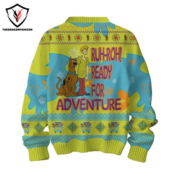 Scooby Doo Ruh Roh Ready For Adventure Sweater