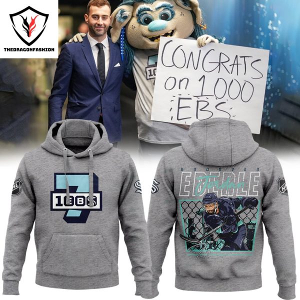 Seattle Kraken Jordan Eberle Ebs1000 Signature Hoodie