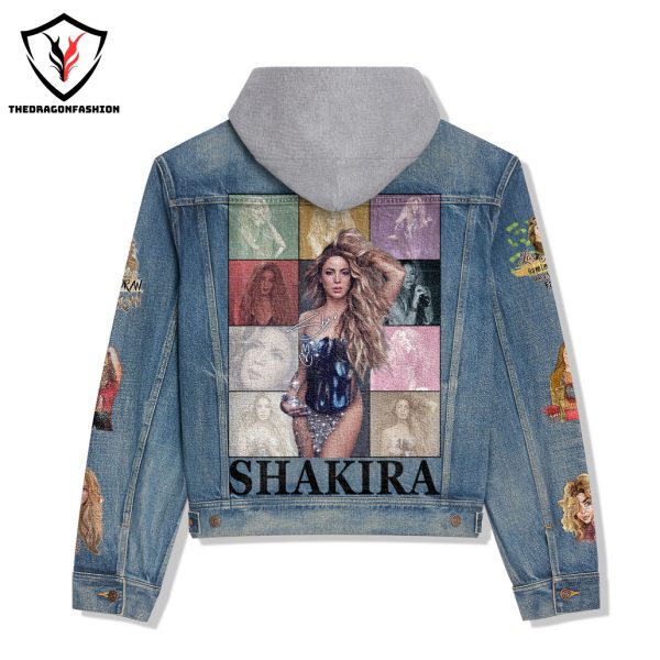 Shakira Signature Hooded Denim Jacket