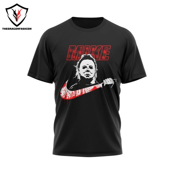 Slashing Through The Snow Michael Myers 3D T-Shirt