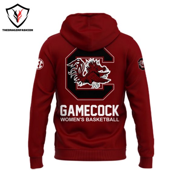 South Carolina Gamecocks Women Basketball Hoodie – Red