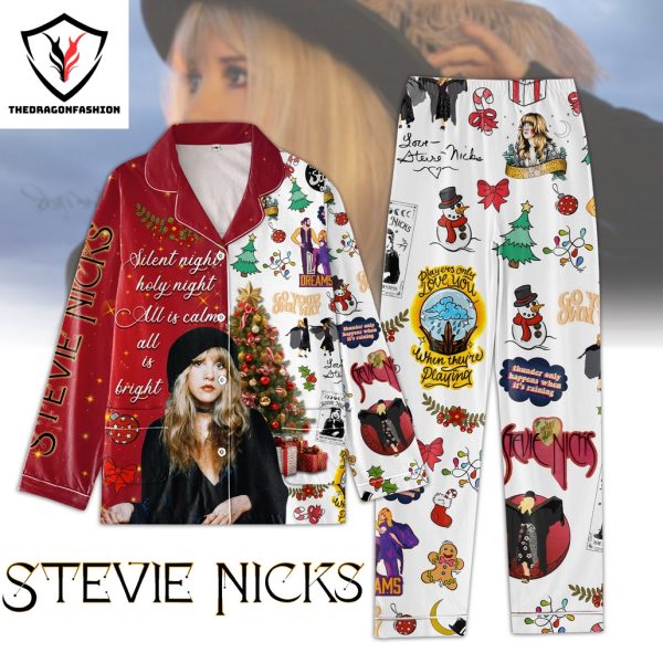 Stevie Nicks Silent Night Holy Night Pajamas Set