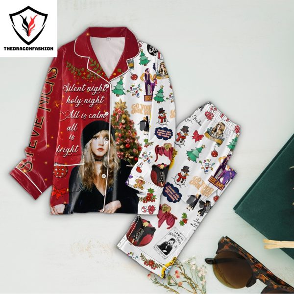 Stevie Nicks Silent Night Holy Night Pajamas Set