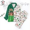 Taylor Swift In My Christmas Tree Farm Pajamas Set – Red