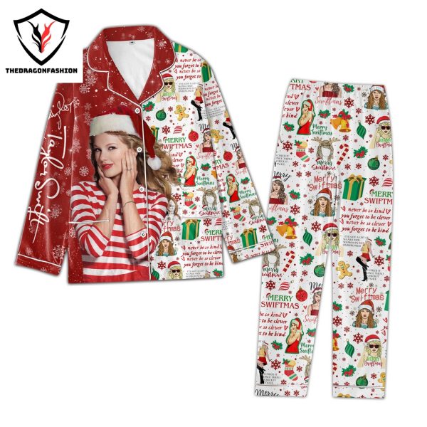 Taylor Swift Merry Swiftmas Pajamas Set