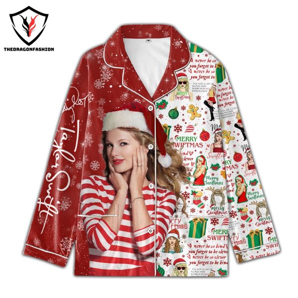 Taylor Swift Merry Swiftmas Pajamas Set