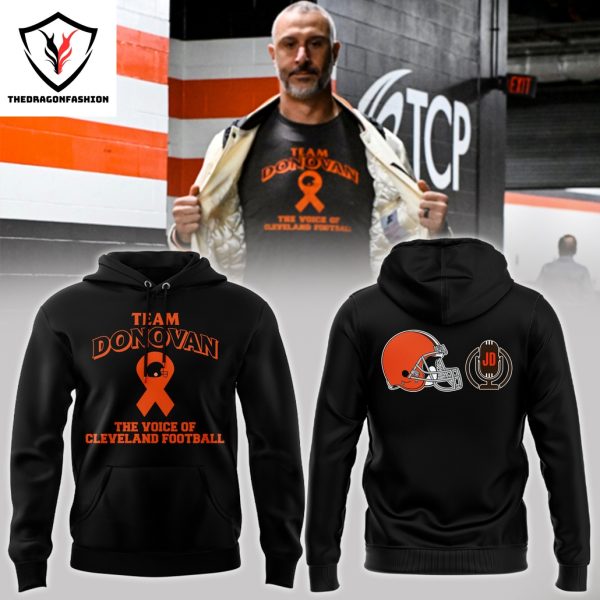 Team Donovan The Voice Of Cleveland Browns Hoodie