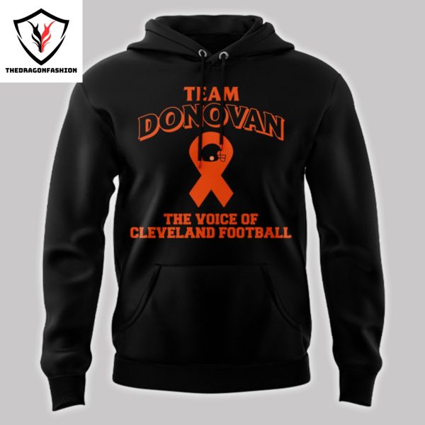 Team Donovan The Voice Of Cleveland Browns Hoodie