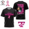 Tennessee Volunteers – Your Fight Is Our Fight Tackle Cancer 3D T-Shirt