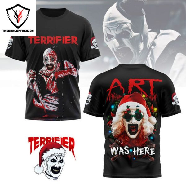 Terrifier 3 Art Was Here 3D T-Shirt