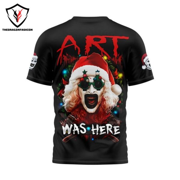 Terrifier 3 Art Was Here 3D T-Shirt