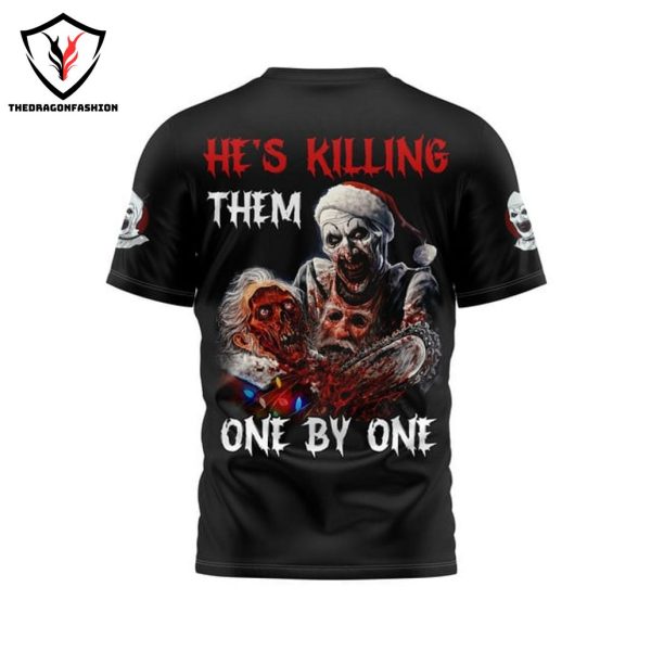 Terrifier 3 – He Killing Them One By One 3D T-Shirt