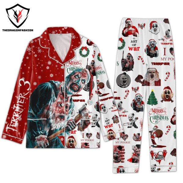 Terrifier 3 Merry Christmas Pajamas Set