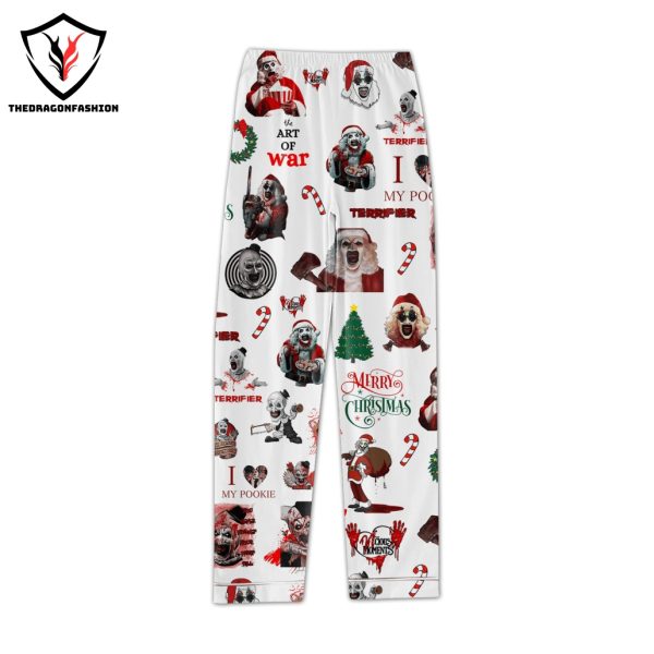 Terrifier 3 Merry Christmas Pajamas Set