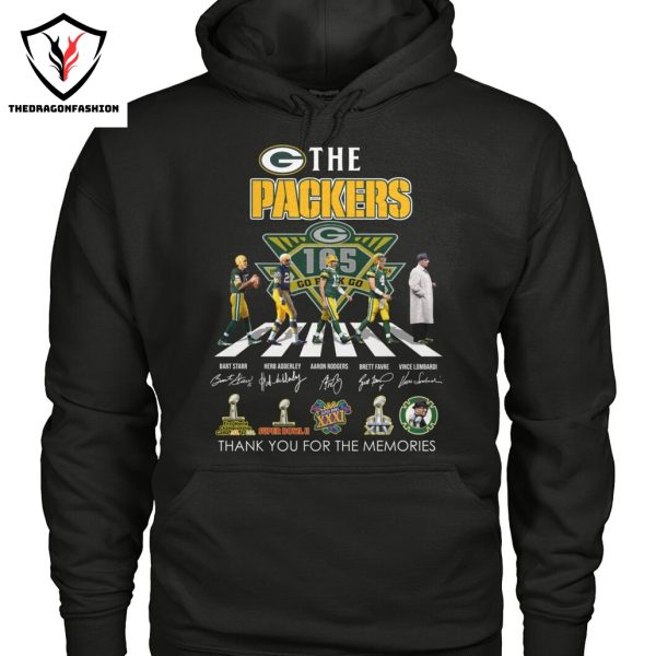 The Green Bay Packers Signature Go Packers Go Thank You For The Memories Unisex T-Shirt