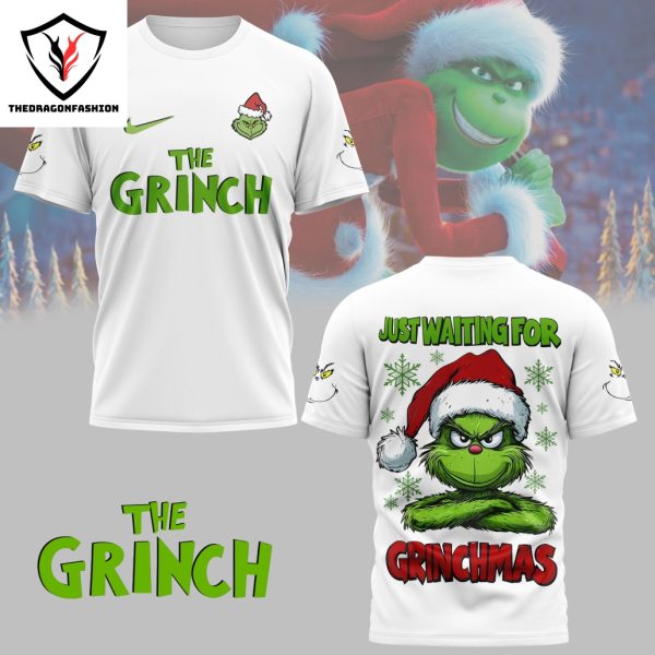 The Grinch Just Waiting For Grinchmas 3D T-Shirt