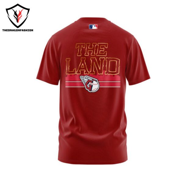 The Land – ALCS 2024 Cleveland Guardians 3D T-Shirt – Red