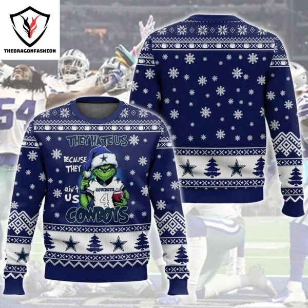 They Hate Us Because They Aint Us Dallas Cowboys Sweater