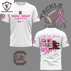 Nebraska Cornhuske Tide Tackle Breast Pink Out 3D T-Shirt – Black