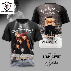 Liam Payne 1993-2024 Signature Thank You For The Memories 3D T-Shirt