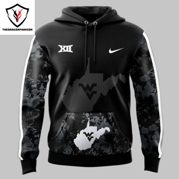 West Virginia Mountaineers 2024 Coal Rush Blackout Hoodie