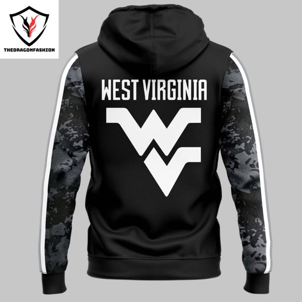 West Virginia Mountaineers 2024 Coal Rush Blackout Hoodie