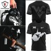 West Virginia Mountaineers Football Black Game 3D T-Shirt