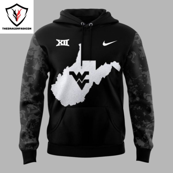 West Virginia Mountaineers Football 2024 Coal Rush Blackout Hoodie