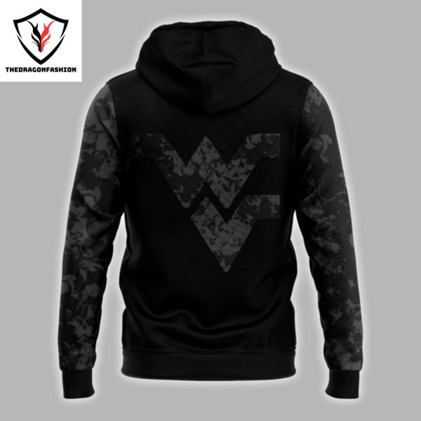 West Virginia Mountaineers Football 2024 Coal Rush Blackout Hoodie