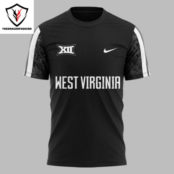 West Virginia Mountaineers Football Black Game 3D T-Shirt