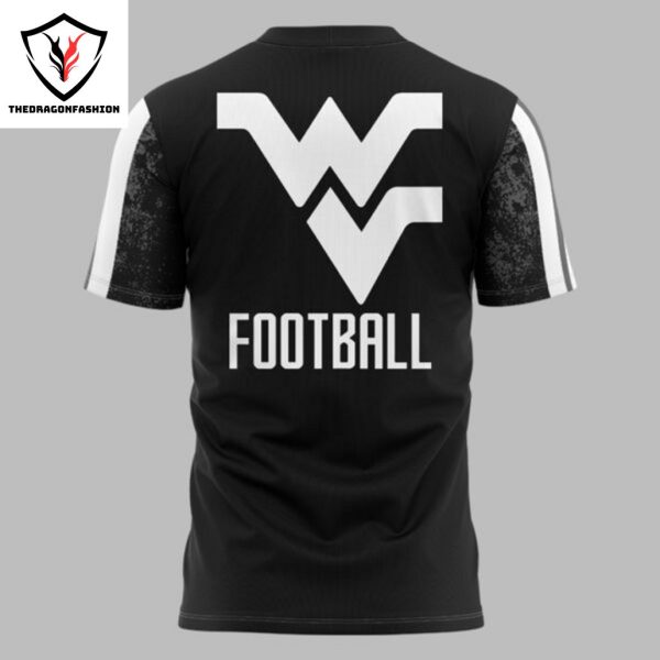 West Virginia Mountaineers Football Black Game 3D T-Shirt