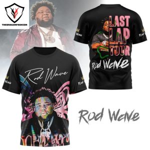 2024 Rod Wave Last Lap Tour 3D T-Shirt