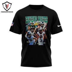 Philadelphia Eagles Exciting Whites Eagle 3D T-Shirt