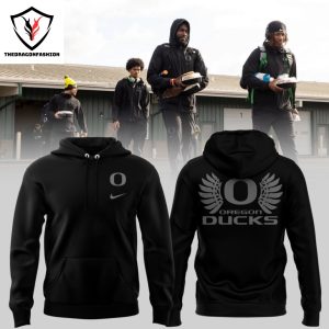 Oregon Ducks Football 2024-2025 Black Hoodie