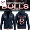 2024 Birmingham Bulls Hockey Design Hoodie – Black