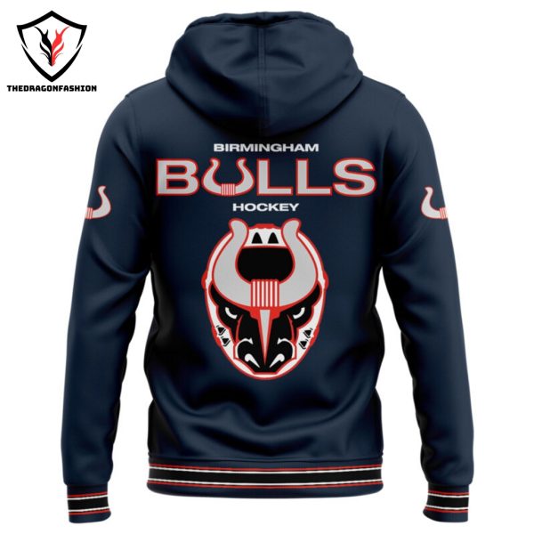 2024 Birmingham Bulls Hockey Design Zip Hoodie