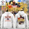 2024 Champions Auburn Tigers Mens Basketball Hoodie – White