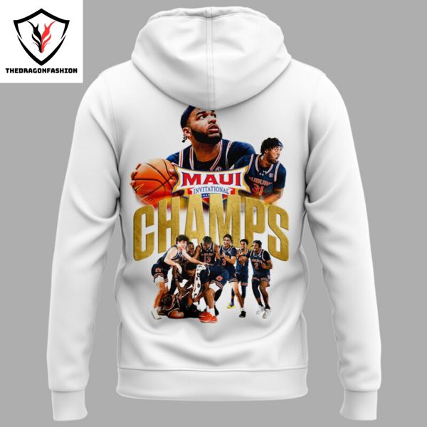 2024 Champions Maui Invitational Auburn Tigers Mens Basketball Hoodie