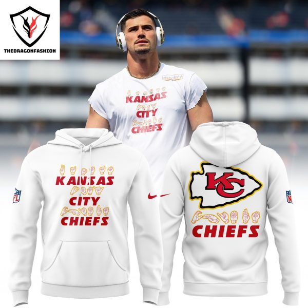 2024 Kansas City Chiefs Logo Special Hoodie – White