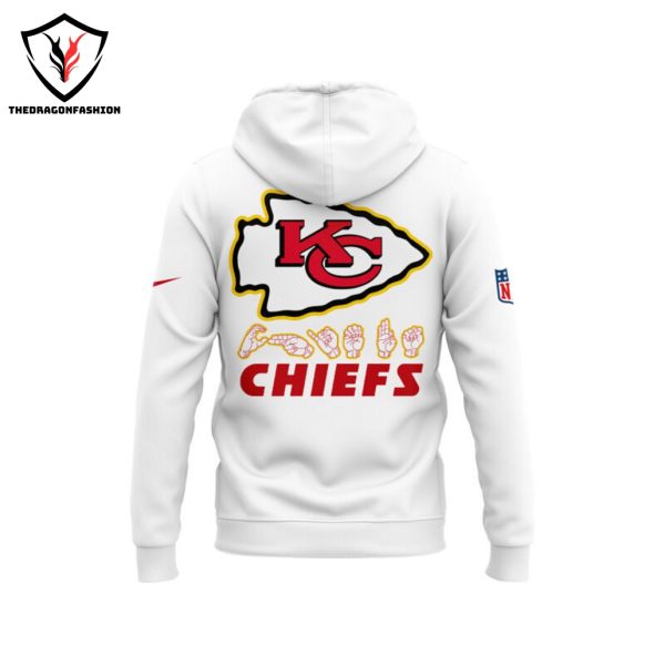 2024 Kansas City Chiefs Logo Special Hoodie – White