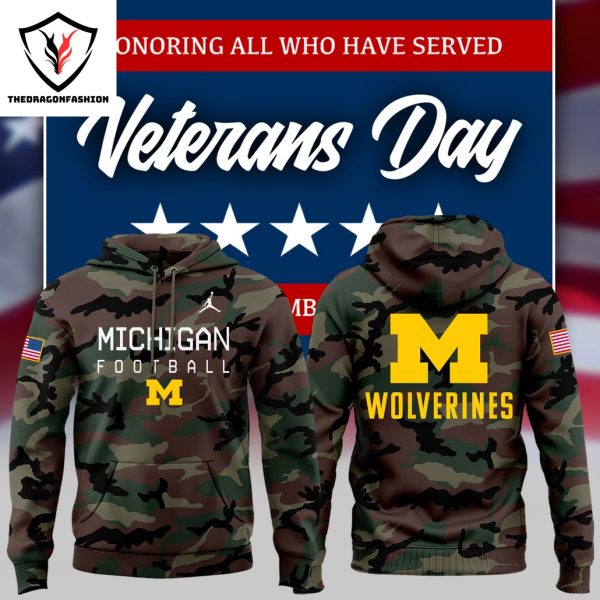 2024 Military Appreciation Michigan Wolverines Hoodie