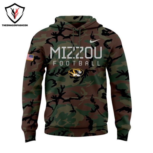 2024 Military Appreciation Missouri Tigers Football Hoodie