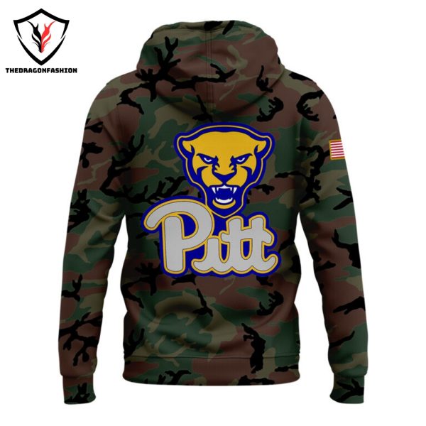 2024 Military Appreciation Pittsburgh Panthers Football Hoodie