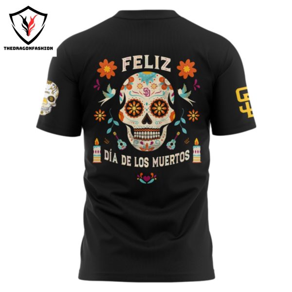 2024 San Diego Padres Dia De Los Muertos 3D T-Shirt