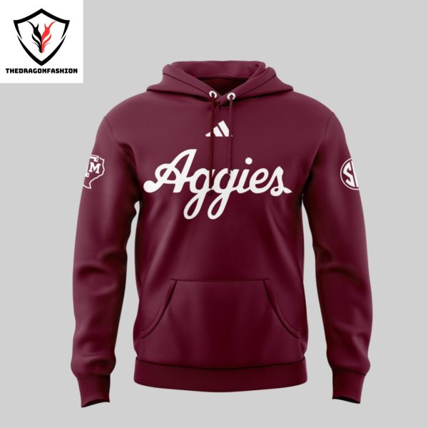 2024 Texas A&m Aggies Football Logo Design Hoodie