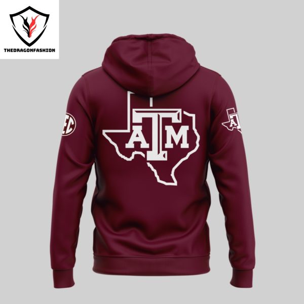 2024 Texas A&m Aggies Football Logo Design Hoodie