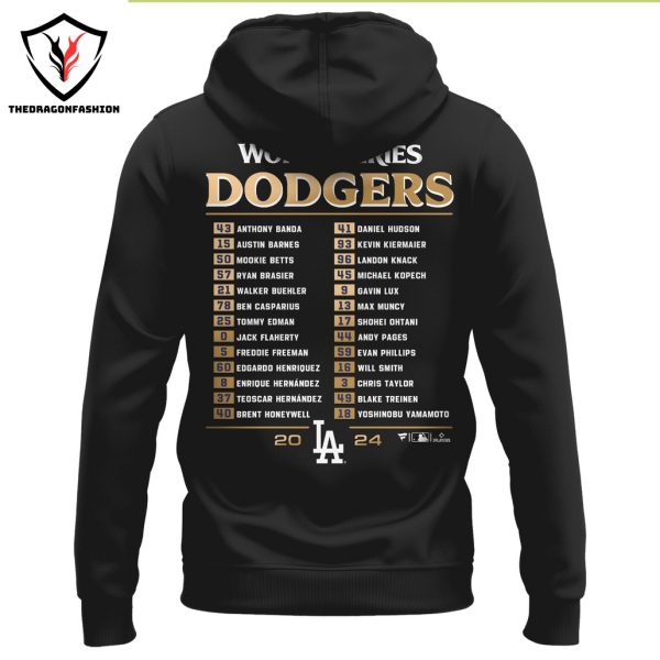 2024 World Series Champions Los Angeles Dodgers Players Hoodie